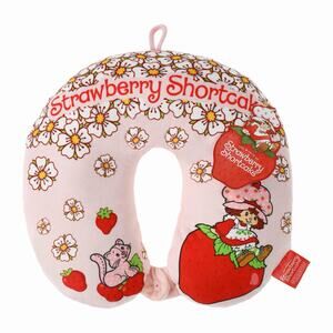 🔥Strawberry Shortcake Travel Neck Pillow BNWT🔥